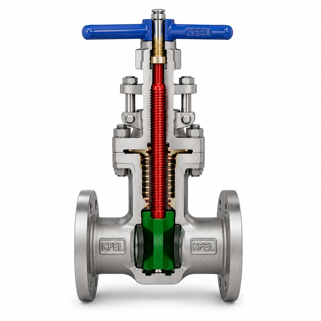 Api 600 bellow seal gate valve KFEL