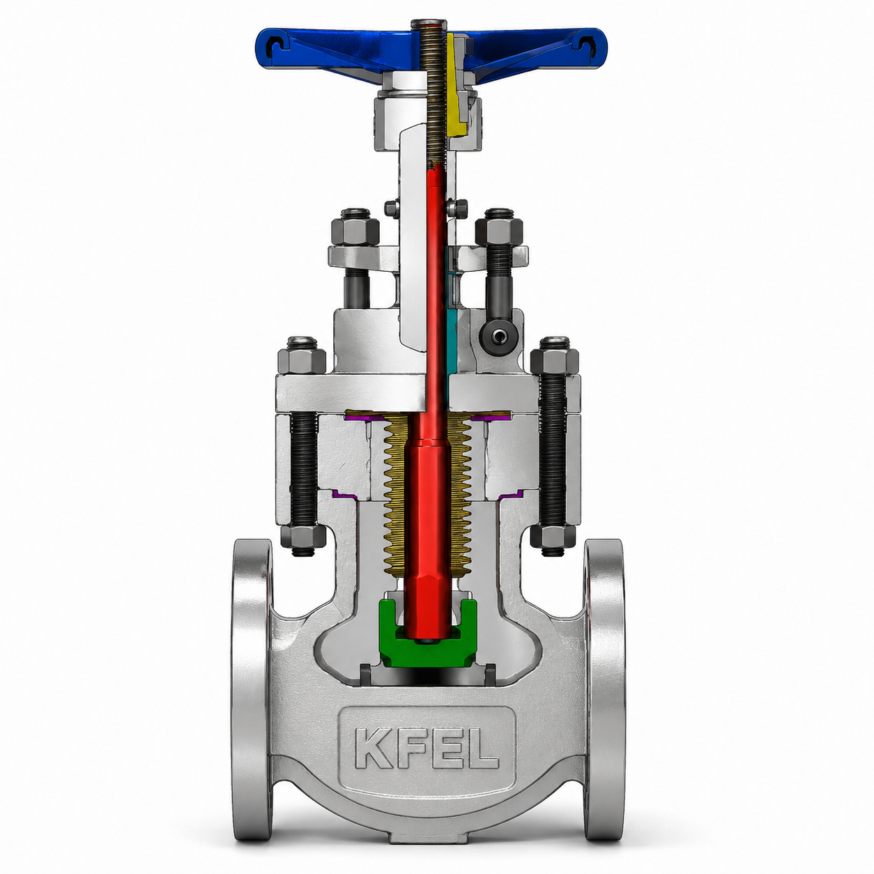 Api 623 bellow seal gate valve KFEL